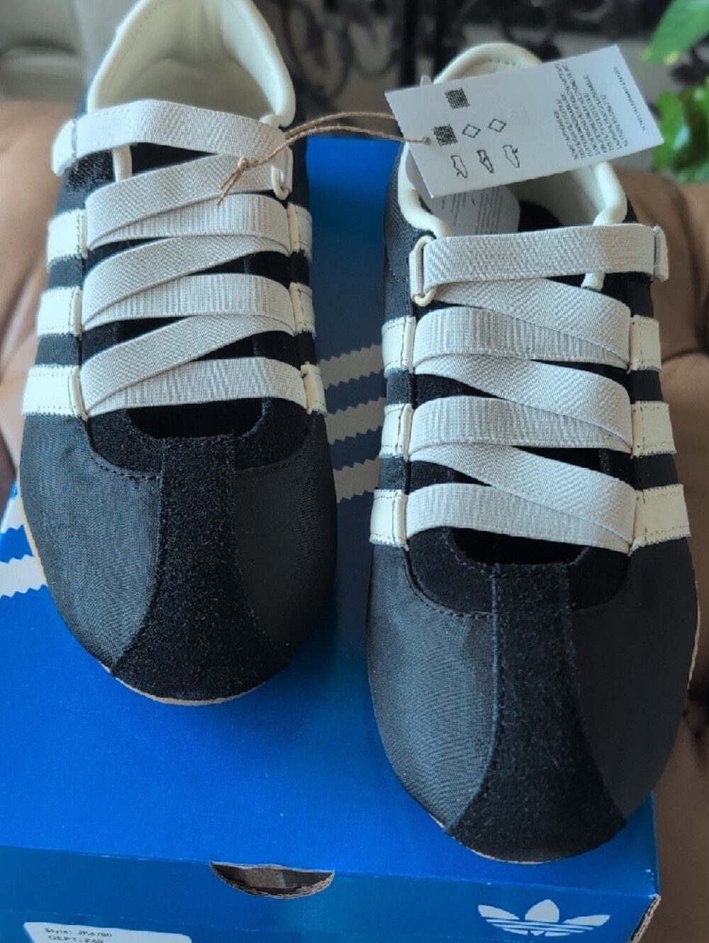 adidas Tokyo MJ Black White Athletic Shoes Minimilist - Picture 3 of 8